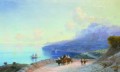 côte de la côte crimée près de ai petri 1890 Romantique Ivan Aivazovsky russe